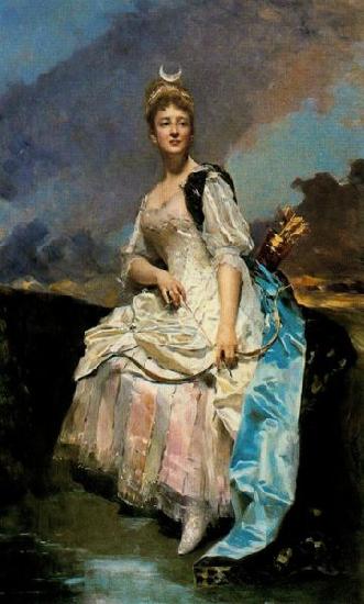 Raimundo Madrazo MARQUISE D'HERVEY SAINT-DENYS oil painting picture